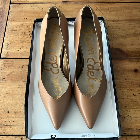 Sam Edelman Shoes - Sam Edelman Orella beige pump size 7